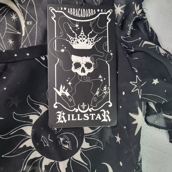 Killstar Black Celestial Blouse - Picture 2 of 6